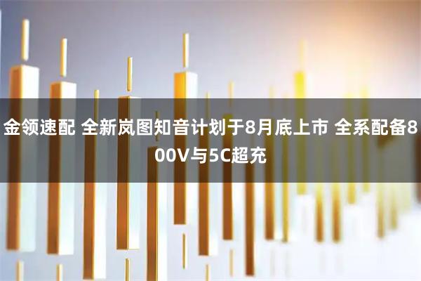 金领速配 全新岚图知音计划于8月底上市 全系配备800V与5C超充